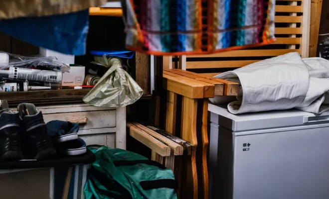 Débarras de  caves , Valence, JNB